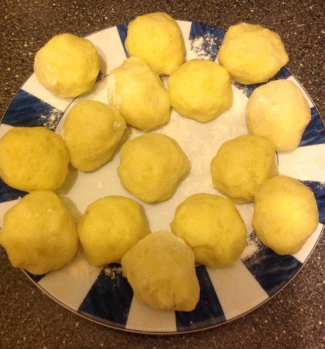Kubbe - kartoffelbällchen mit Hackfüllung - Rezept - Bild Nr. 9