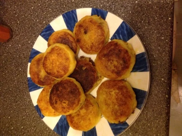 Kubbe - kartoffelbällchen mit Hackfüllung - Rezept - Bild Nr. 15