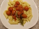 Ofentomaten mit Penne - Rezept