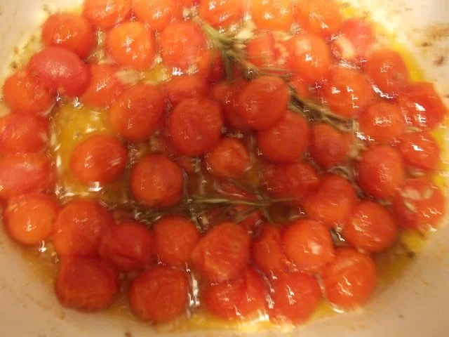 Rezept: Ofentomaten mit Penne Bild Nr. 4 Ofentomaten mit Penne - Rezept - Bild Nr. 4