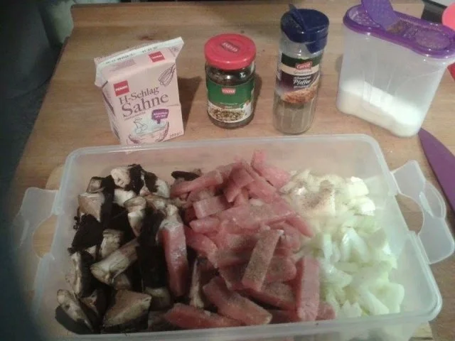 Champignon-Rahm-Geschnetzeltes - Rezept - Bild Nr. 4