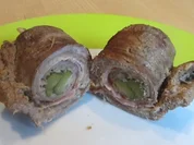 Rouladen mit Speck-Gurken-Füllung - Rezept