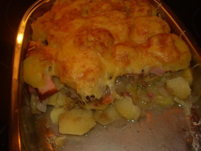 Leberkäse Auflauf - einfach - von Hoenowbear