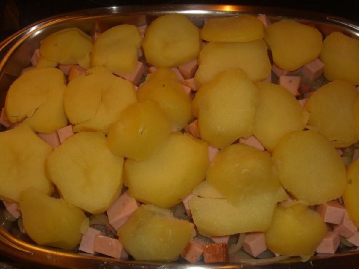 Leberkäse Auflauf - einfach - von Hoenowbear