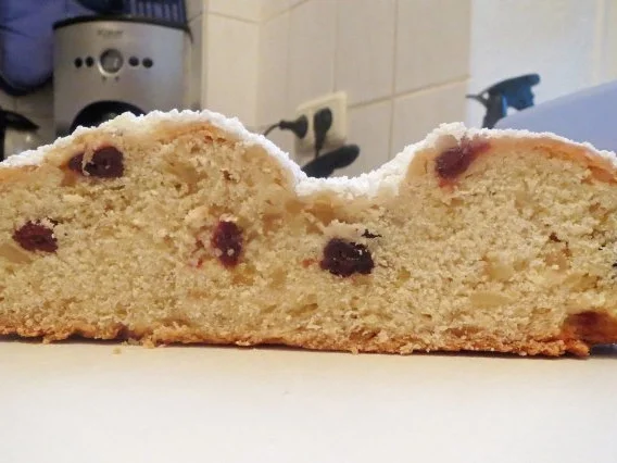 Rezept: Backen: Butter-Stolle mit Cranberries (Weihnachtsstolle) Bild Nr. 3 Backen: Butter-Stolle mit Cranberries (Weihnachtsstolle) - Rezept - Bild Nr. 3