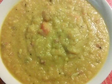 Kürbissuppe indisch vom Spaghettikürbis - Rezept