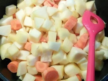 Kürbissuppe indisch vom Spaghettikürbis - Rezept - Bild Nr. 2