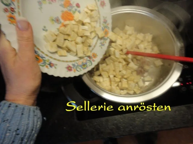 einfache Sellerie Creme Suppe - Rezept - Bild Nr. 6
