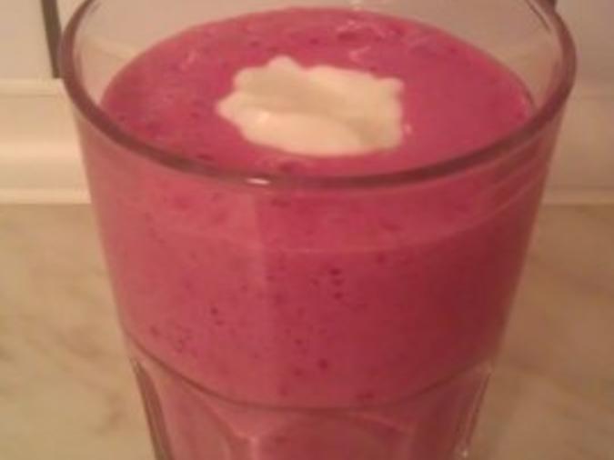 Himbeer-Joghurt-Shake - Rezept mit Bild - kochbar.de