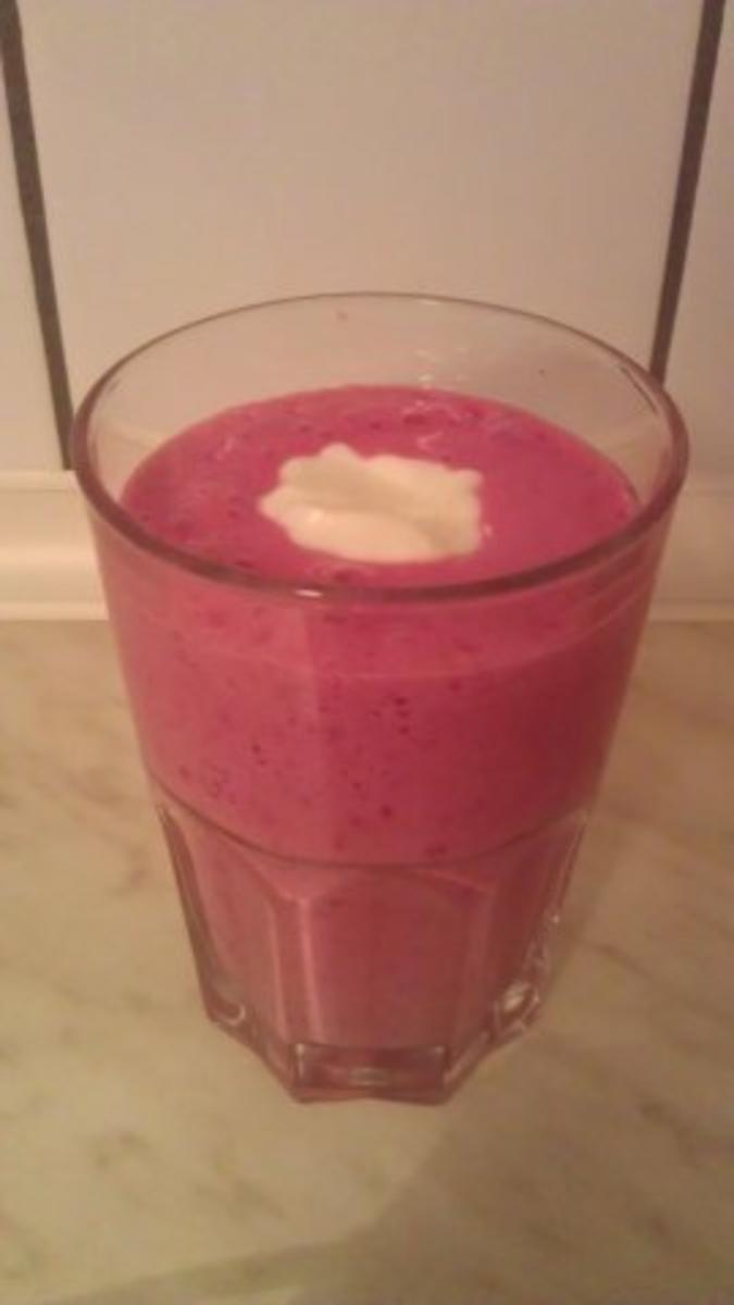 Bilder für Himbeer-Joghurt-Shake - Rezept