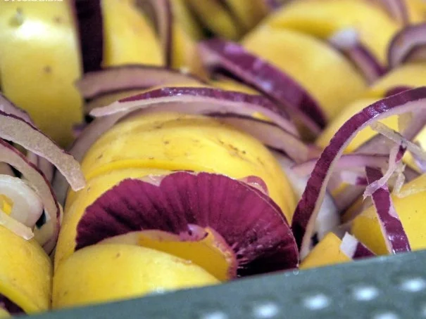Überbackene Zwiebel-Kartoffeln - Rezept - Bild Nr. 5