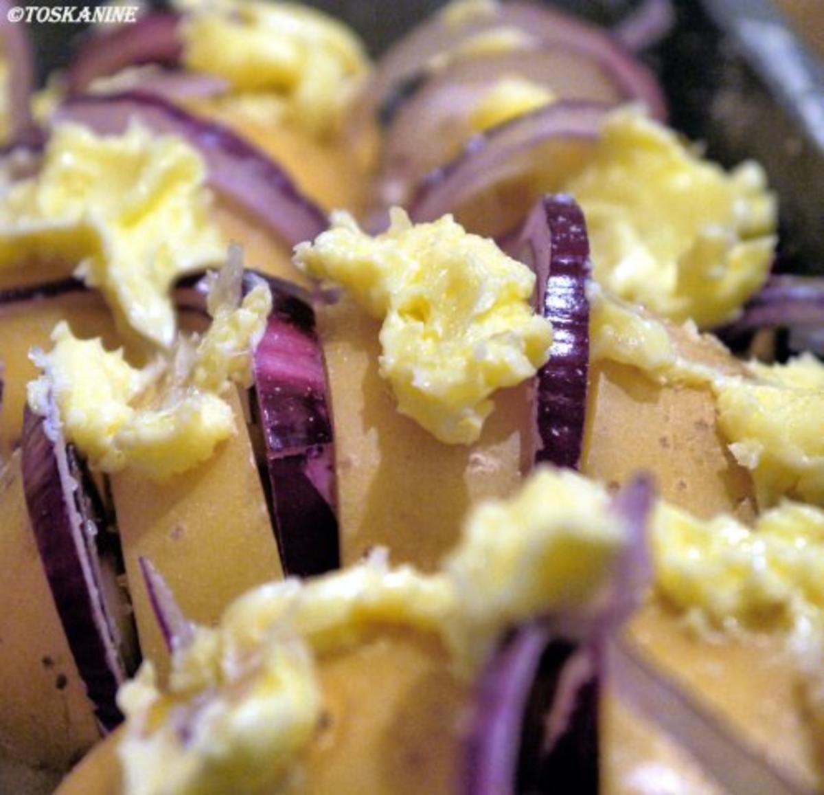 Überbackene Zwiebel-Kartoffeln - Rezept - Bild Nr. 7