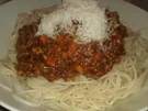 Veggie-Bolognese mit Dinkelspaghetti - Rezept