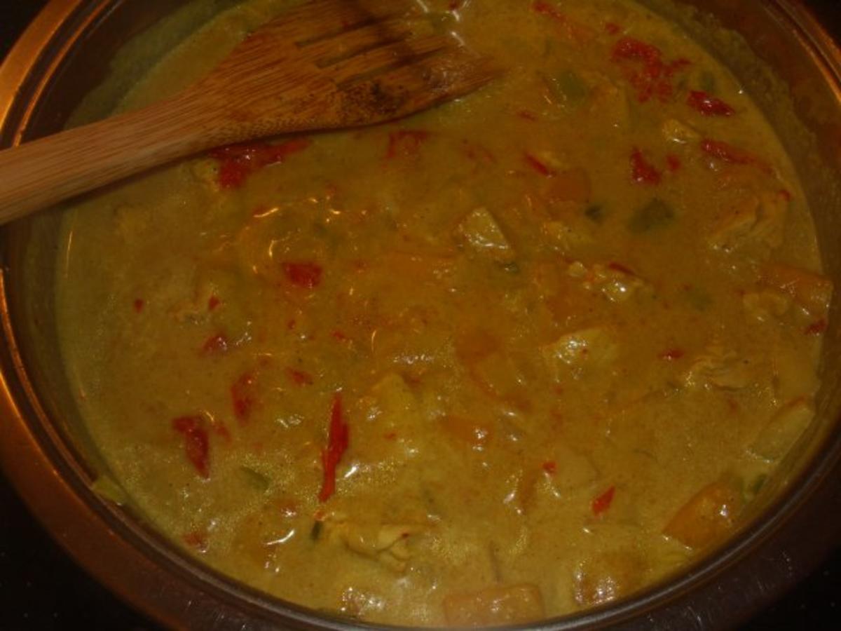 Rahmgeschnetzeltes mit Curry- Indisch - Rezept - Bild Nr. 6