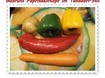 Rezept: Eintopf: Paprikaeintopf im Tandooristil Bild Nr. 2 Eintopf: Paprikaeintopf im Tandooristil - Rezept - Bild Nr. 2