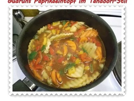 Rezept: Eintopf: Paprikaeintopf im Tandooristil Bild Nr. 6 Eintopf: Paprikaeintopf im Tandooristil - Rezept - Bild Nr. 6