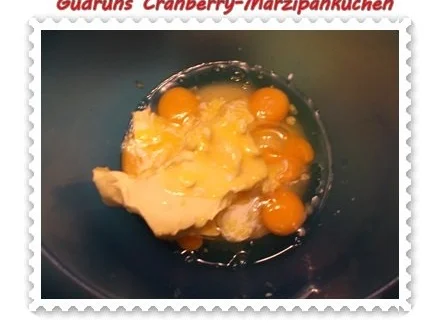 Kuchen: Cranberry-Marzipankuchen - Rezept - Bild Nr. 3