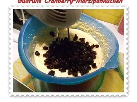 Kuchen: Cranberry-Marzipankuchen - Rezept - Bild Nr. 5