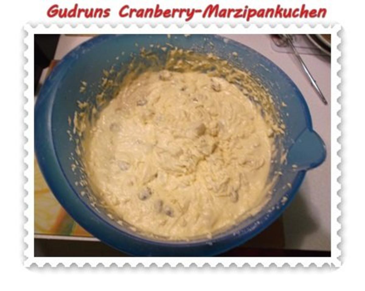 Kuchen: Cranberry-Marzipankuchen - Rezept - Bild Nr. 6
