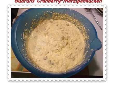 Kuchen: Cranberry-Marzipankuchen - Rezept - Bild Nr. 6