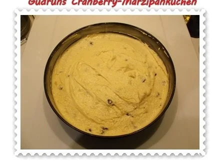 Kuchen: Cranberry-Marzipankuchen - Rezept - Bild Nr. 7