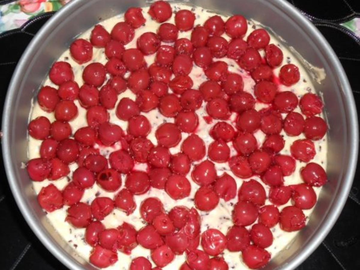 Kirschkuchen schnell gezaubert.... himmlisch gut.... - Rezept mit Bild ...