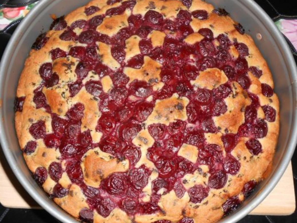 Kirschkuchen schnell gezaubert.... himmlisch gut.... - Rezept mit Bild ...