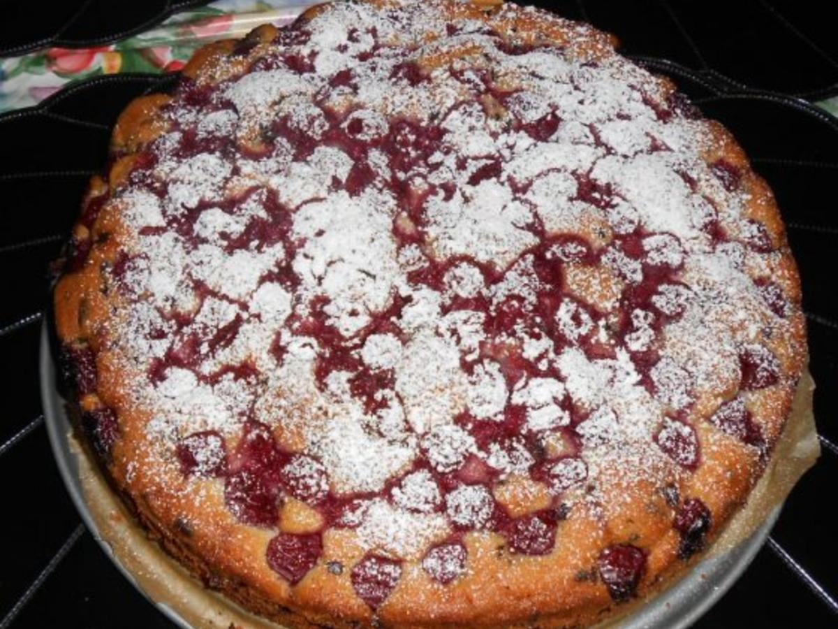 Kirschkuchen schnell gezaubert.... himmlisch gut.... - Rezept mit Bild ...