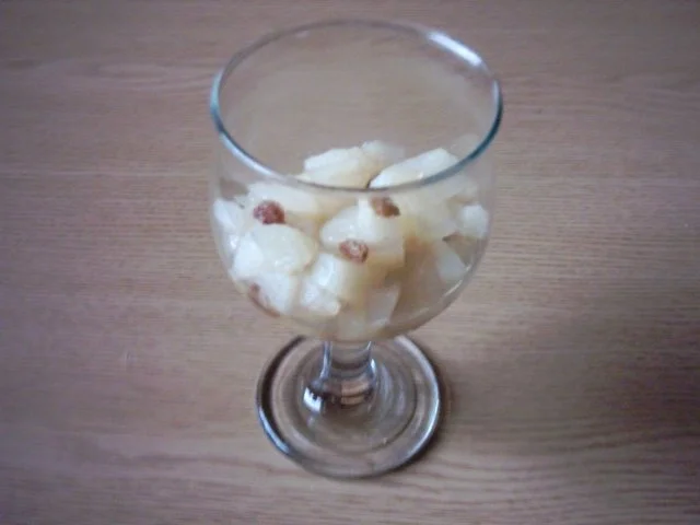 Rezept: Birnendessert mit Zimt - / Eierlikörsahne Bild Nr. 3 Birnendessert mit Zimt - / Eierlikörsahne - Rezept - Bild Nr. 3