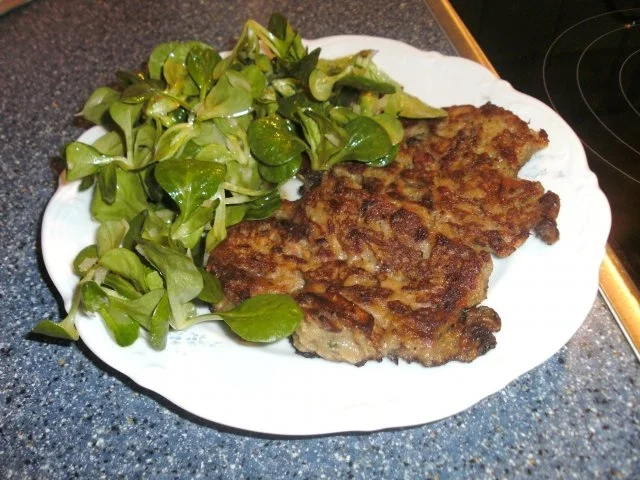 Pfifferling - Semmel - Puffer - Rezept