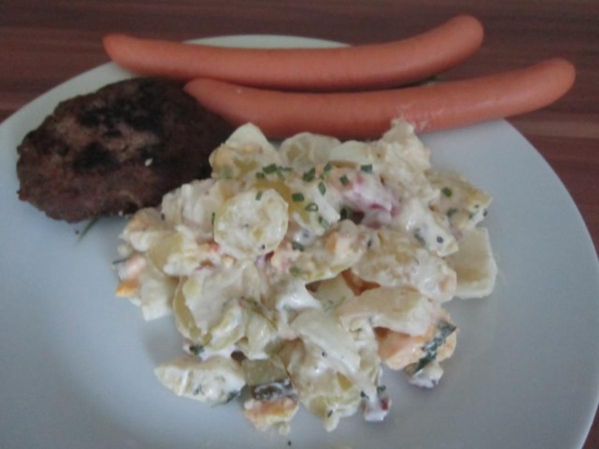 Kartoffelsalat mit Äpfeln und Speck - Rezept - kochbar.de