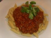 Rotwein- Bolognese - Rezept