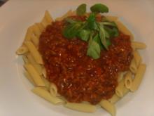 Rotwein- Bolognese - Rezept