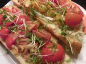 Warmes Paradeiser-Brot - Rezept