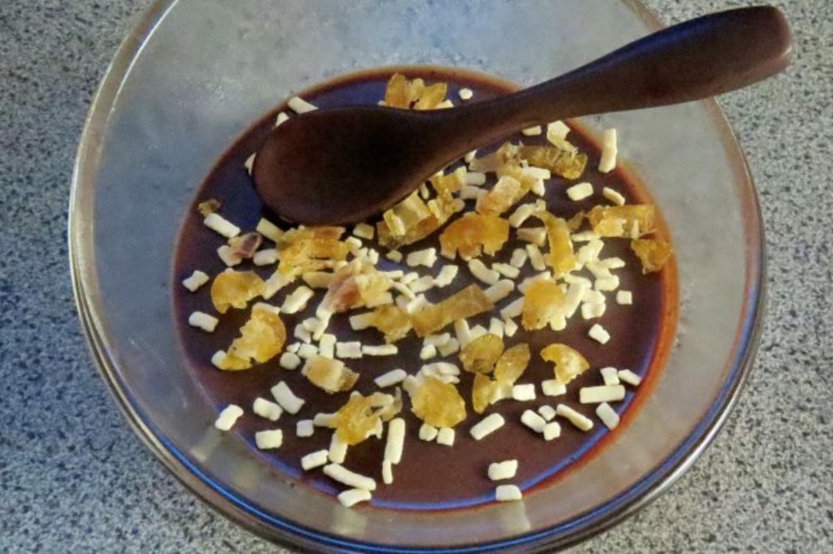 Bilder für Dessert: Nougat-Schoko - Panna Cotta - Rezept