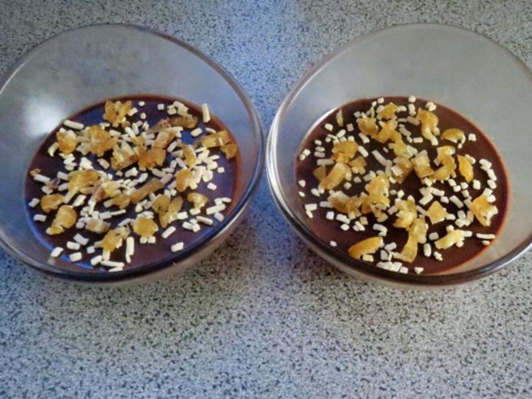 Dessert: Nougat-Schoko - Panna Cotta - Rezept - kochbar.de