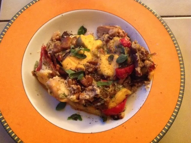 Gemüseomlette mit Sardinen - Rezept - Bild Nr. 2