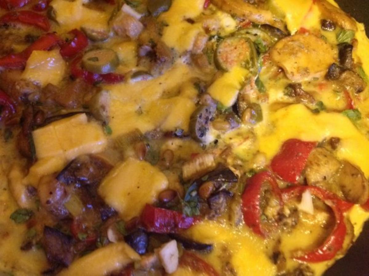 Gemüseomlette mit Sardinen - Rezept - Bild Nr. 9