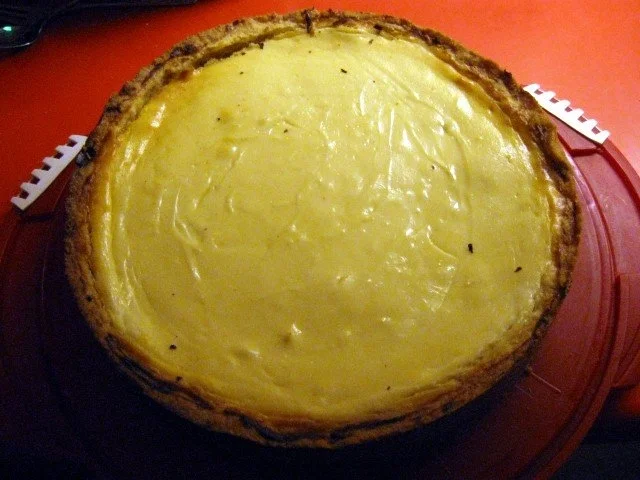 Käsekuchen mit Bananen und Kirschen - Rezept - Bild Nr. 13