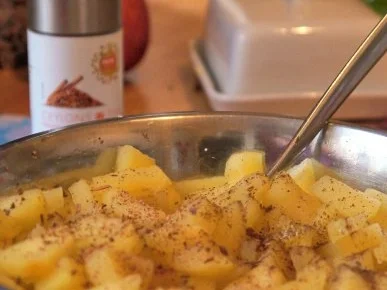 Weihnachtliches Apfel-Dessert - Rezept - Bild Nr. 8