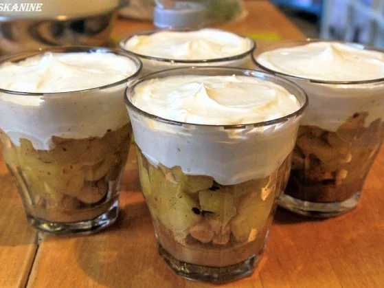 Weihnachtliches Apfel-Dessert - Rezept - Bild Nr. 12