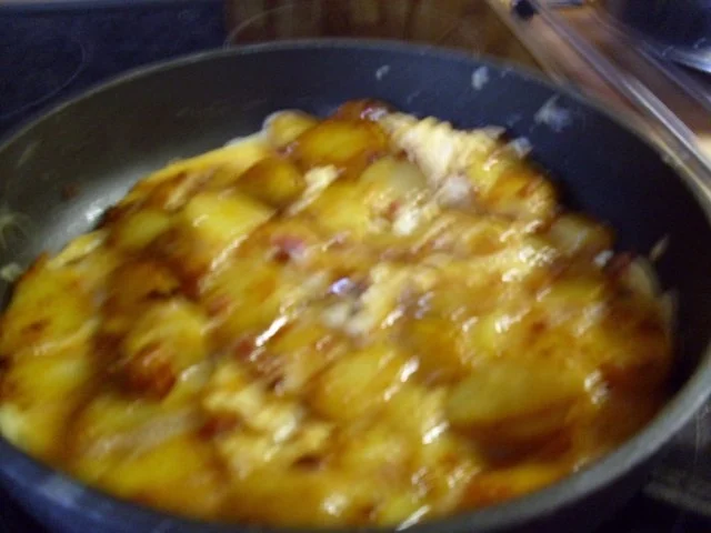 Rezept: Kartoffel Omelette Bild Nr. 4 Kartoffel Omelette - Rezept - Bild Nr. 4