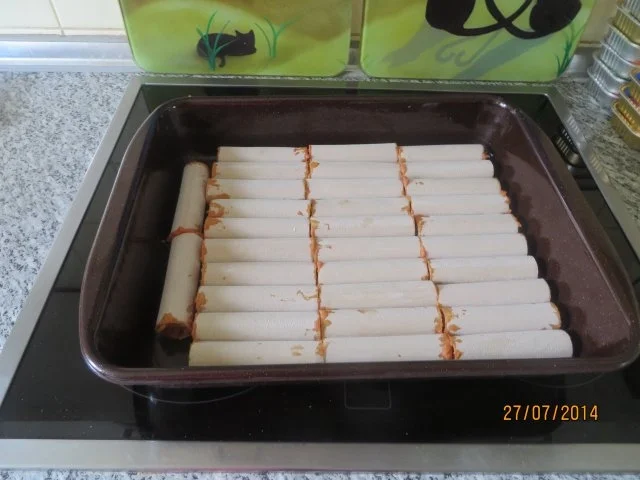 Rezept: Käse-Cannelloni mit Hackfleisch Käse-Cannelloni mit Hackfleisch - Rezept