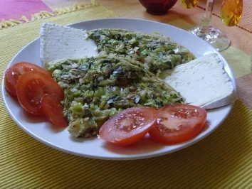 Rezept: Lauch-Zucchini-Frittata Lauch-Zucchini-Frittata - Rezept