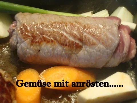 Rinderrouladen mit Walnuss-Tomatenfüllung - Rezept - Bild Nr. 10