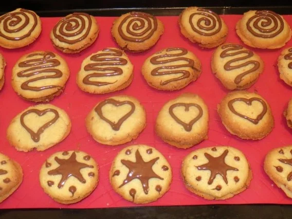 Backen: Nougat-Plätzchen - Rezept