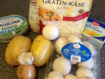 Kartoffel - Champignon - Gratin - Rezept - Bild Nr. 2