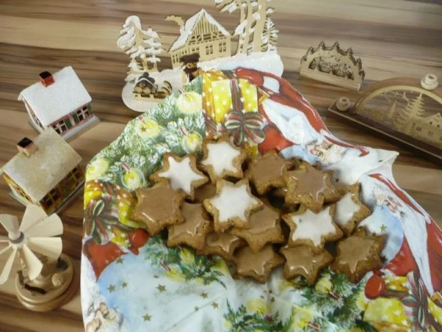 Zimtsterne einmal anders - Rezept