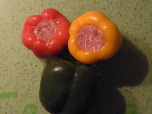 Rezept: Gefüllte Paprikaschoten mit Hack Bild Nr. 5 Gefüllte Paprikaschoten mit Hack - Rezept - Bild Nr. 5