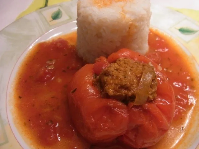 Rezept: Gefüllte Paprikaschoten mit Hack Bild Nr. 8 Gefüllte Paprikaschoten mit Hack - Rezept - Bild Nr. 8